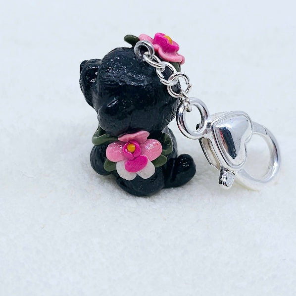 Made to Order:  Custom Handmade Clay Pet keychain