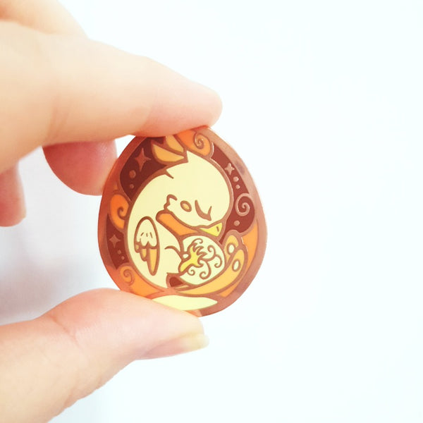 Miracle of Life: Phoenix enamel pin